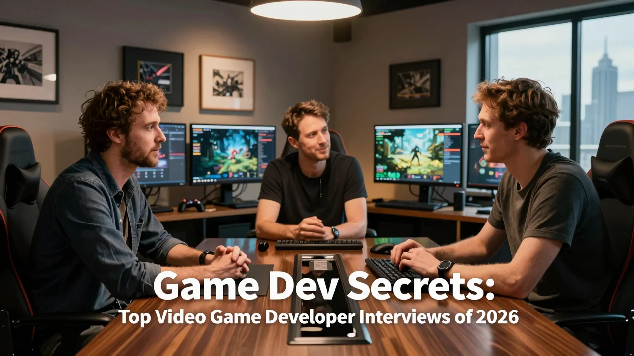 Game Dev Secrets: Top Video Game Developer Interviews of 2026